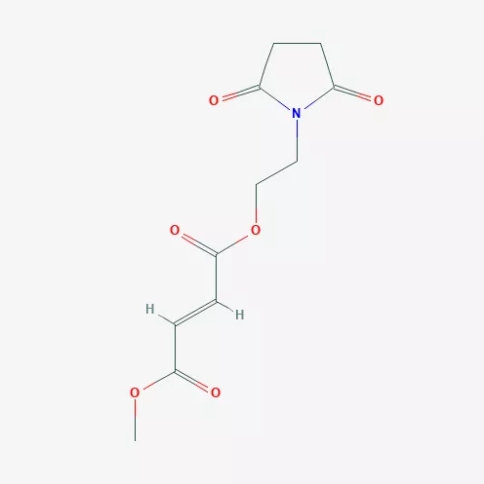 Diroximel Fumarate分子結構式