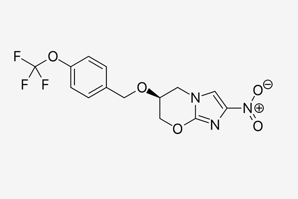 Pretomanid分子結(jié)構(gòu)式