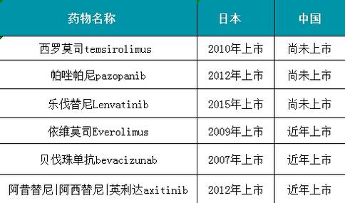 日本腎癌治療方法